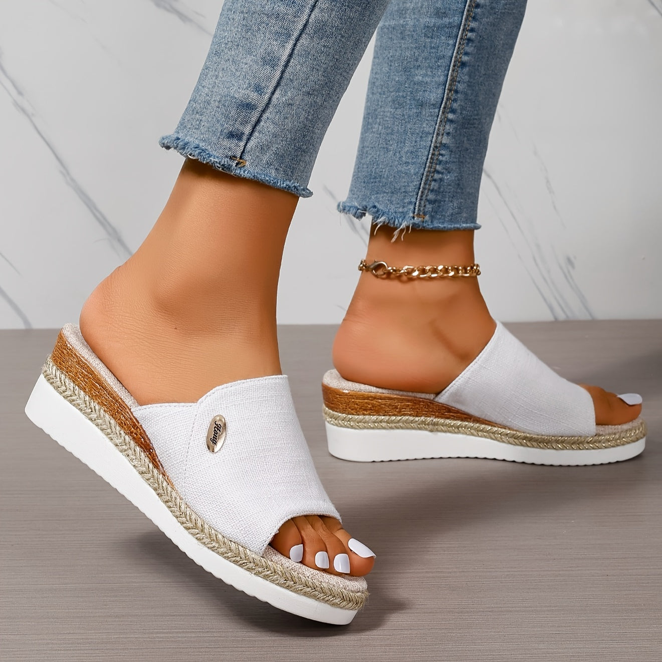 Kaelis | Bequeme Plateau-Sandalen Damen