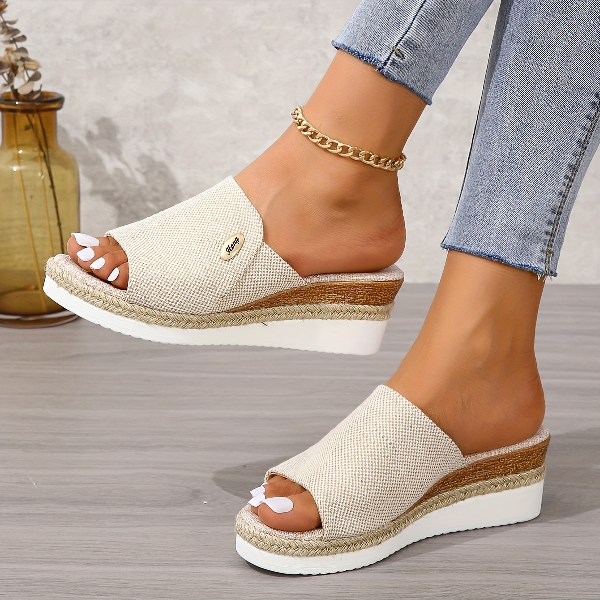 Kaelis | Bequeme Plateau-Sandalen Damen