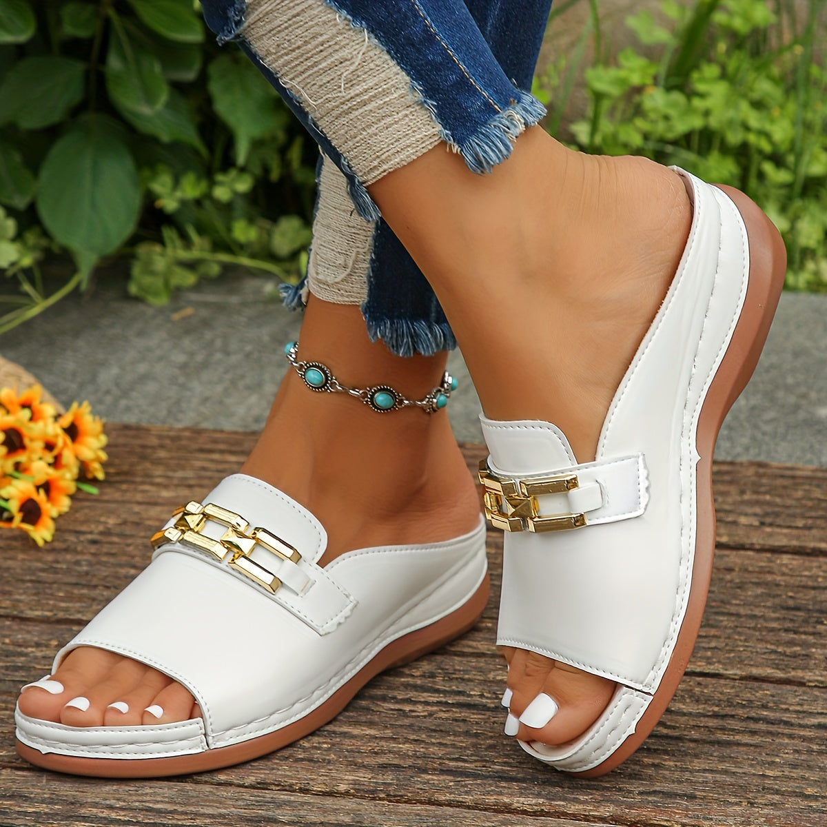 Ylara | Elegante Keilsandalen Damen