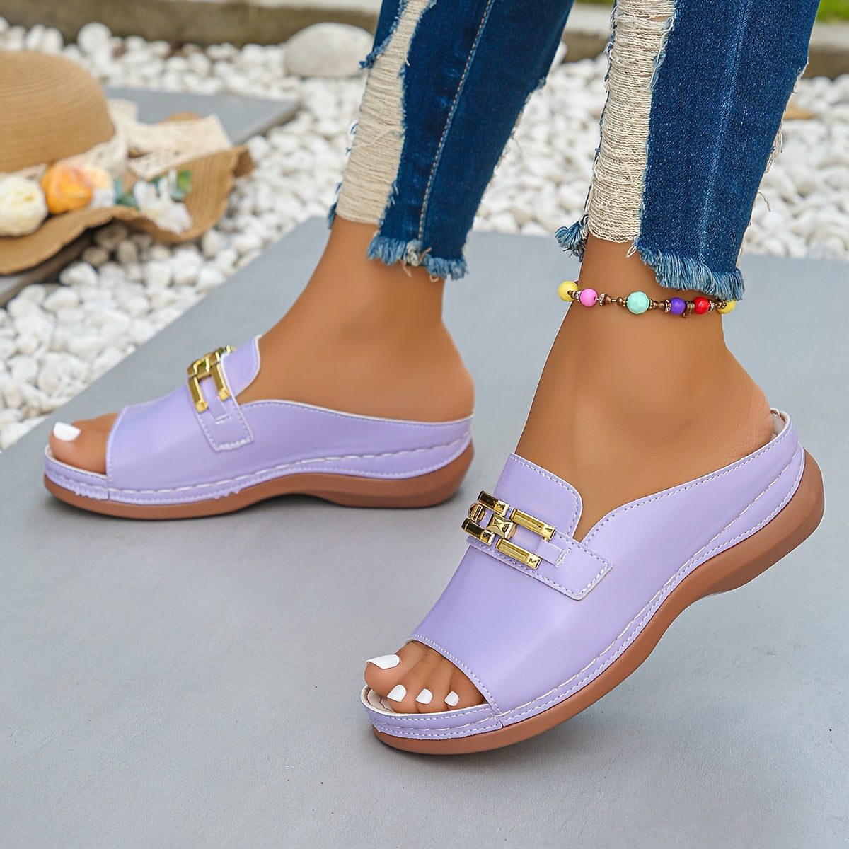 Ylara | Elegante Keilsandalen Damen