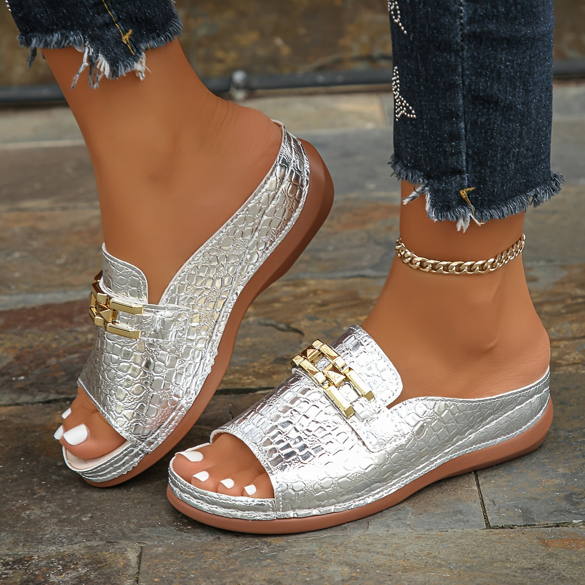 Ylara | Elegante Keilsandalen Damen
