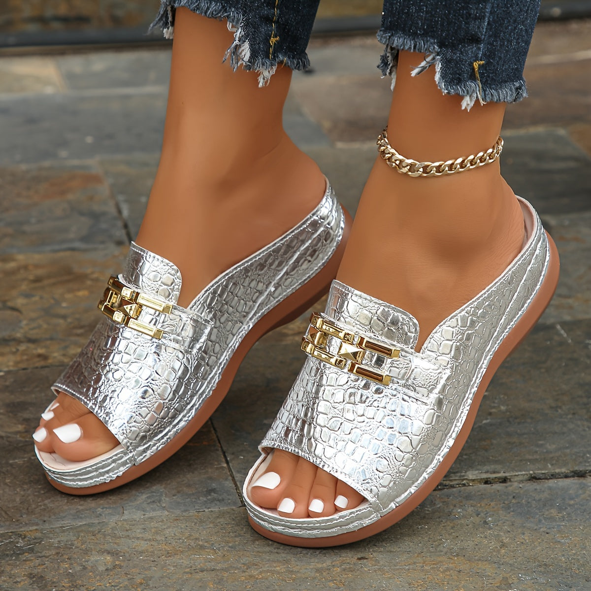 Ylara | Elegante Keilsandalen Damen