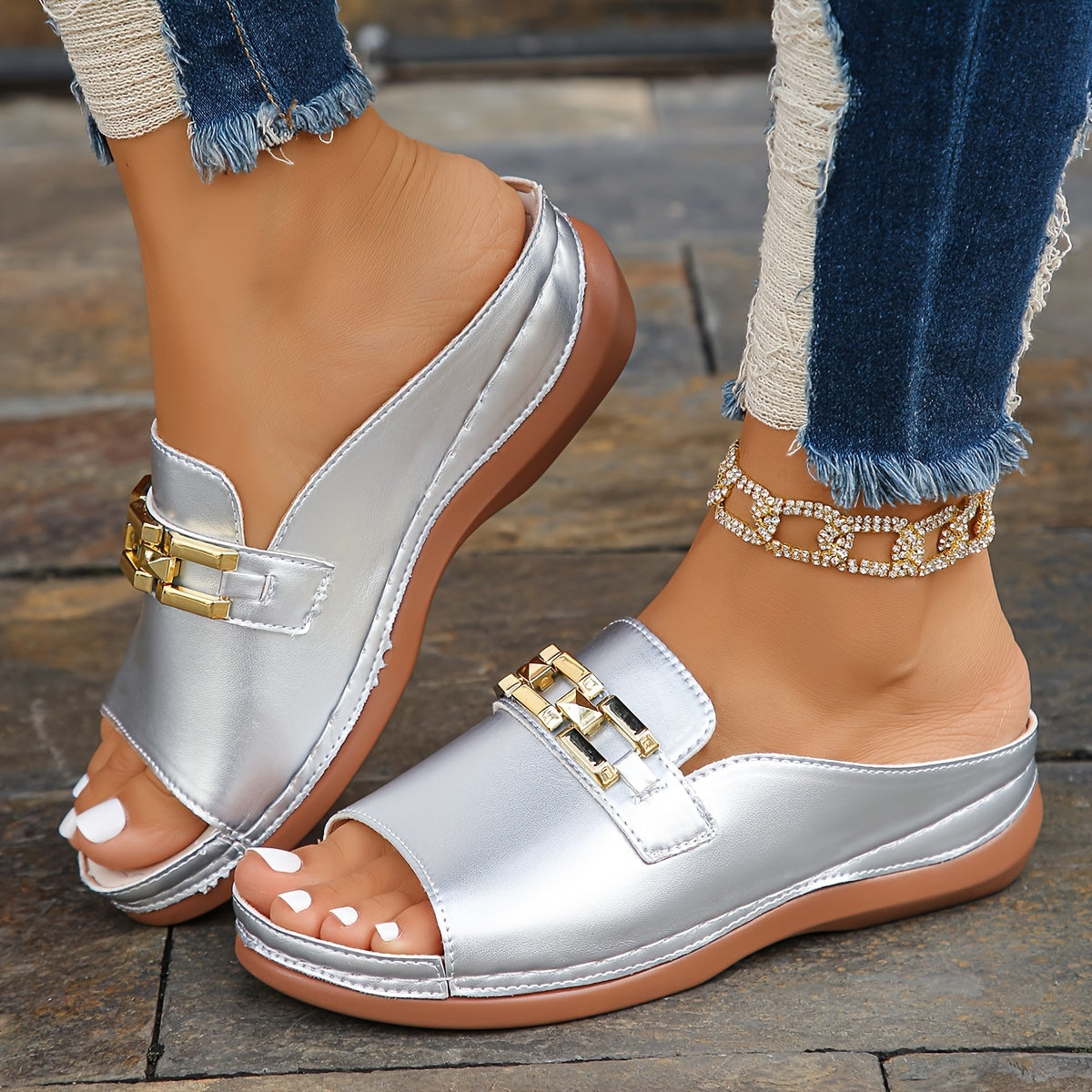 Ylara | Elegante Keilsandalen Damen