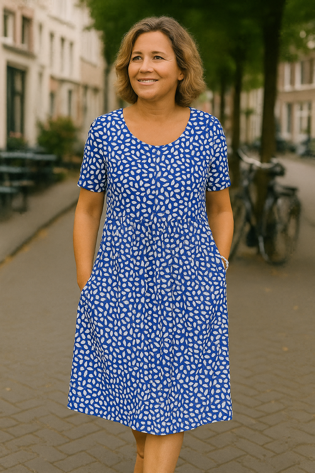 Fayana | Elegantes Kleid mit Bauchbedeckung