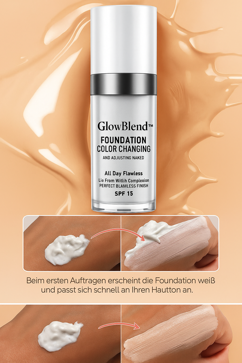 GlowBlend™ – Die Revolution für reife Haut für jugendliche Strahlkraft [1 + 1 Gratis]