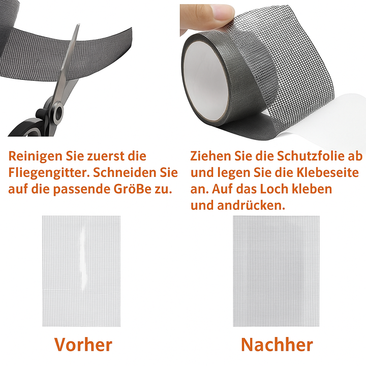 Fliegengitter Reparatur Patch für Fenster und Türen product image 4