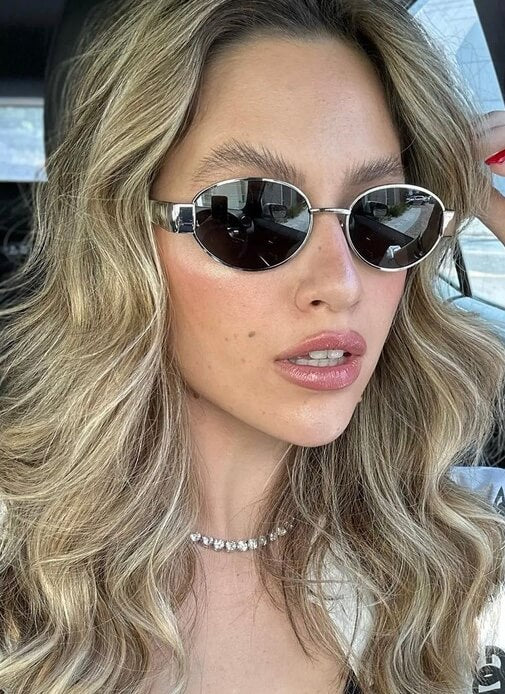 Retro inspirierte Accessoire Brille mit klassischem Charme für Damen