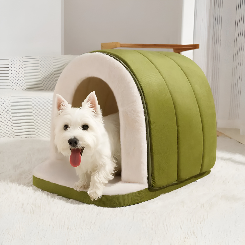 Hundebett Höhle 2-in-1 – Beruhigt Ängstliche Haustiere Natürlich product image 3