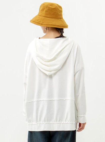 Darshana | Sweatshirt mit Kapuze aus Baumwolle für den Frühling