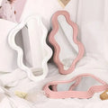 Dekospiegel mit Wellenform – Skulpturaler Wandspiegel 40 cm product image 1