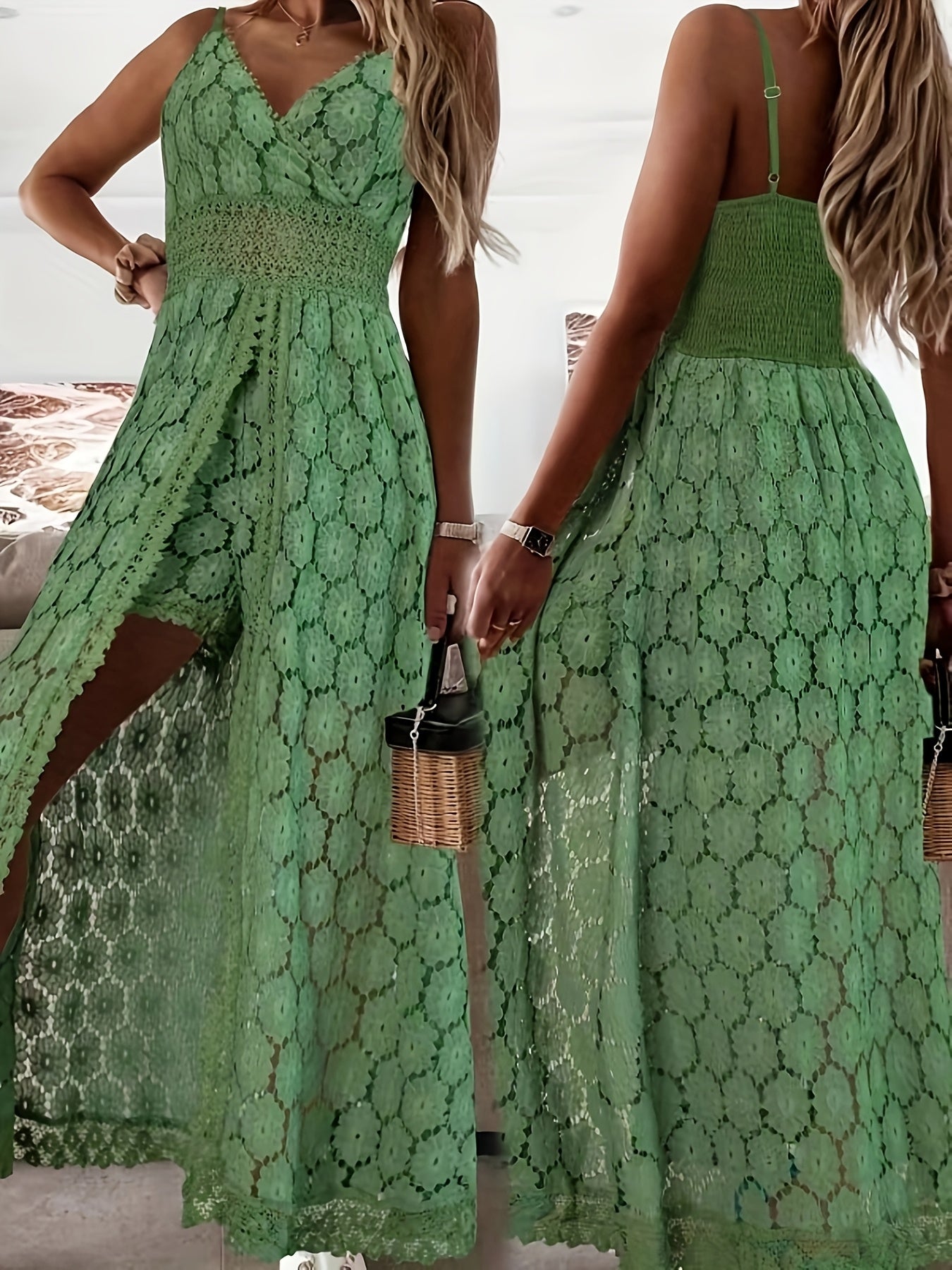 Arnola | Eleganter Spitzen-Sommeroverall