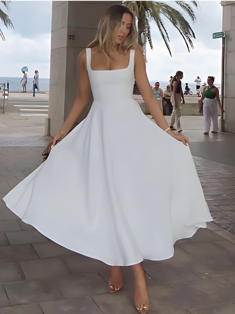 Elysira | Elegantes Maxi Sommerkleid