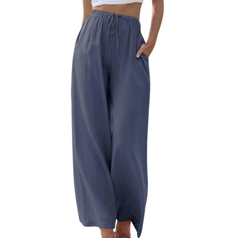Vesta | Elegante Hose aus Baumwolle und Leinen