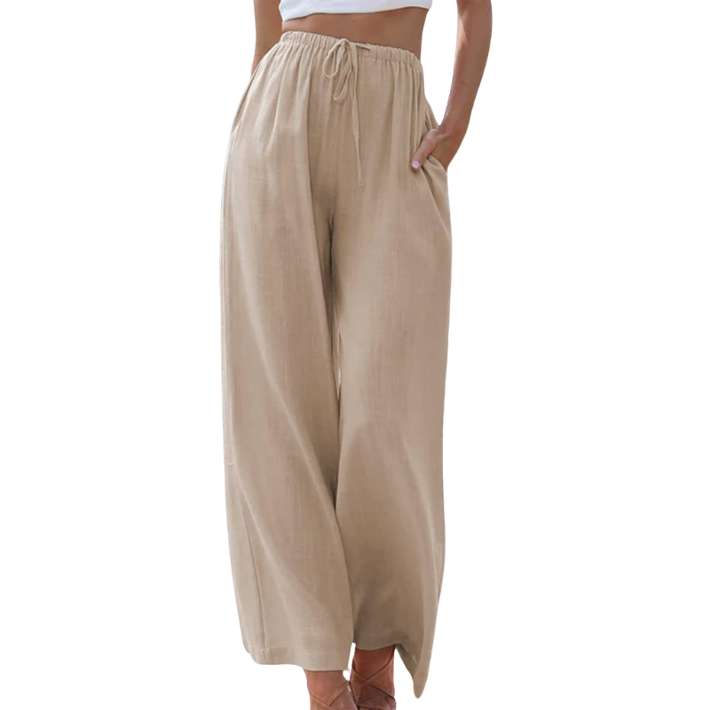 Vesta | Elegante Hose aus Baumwolle und Leinen