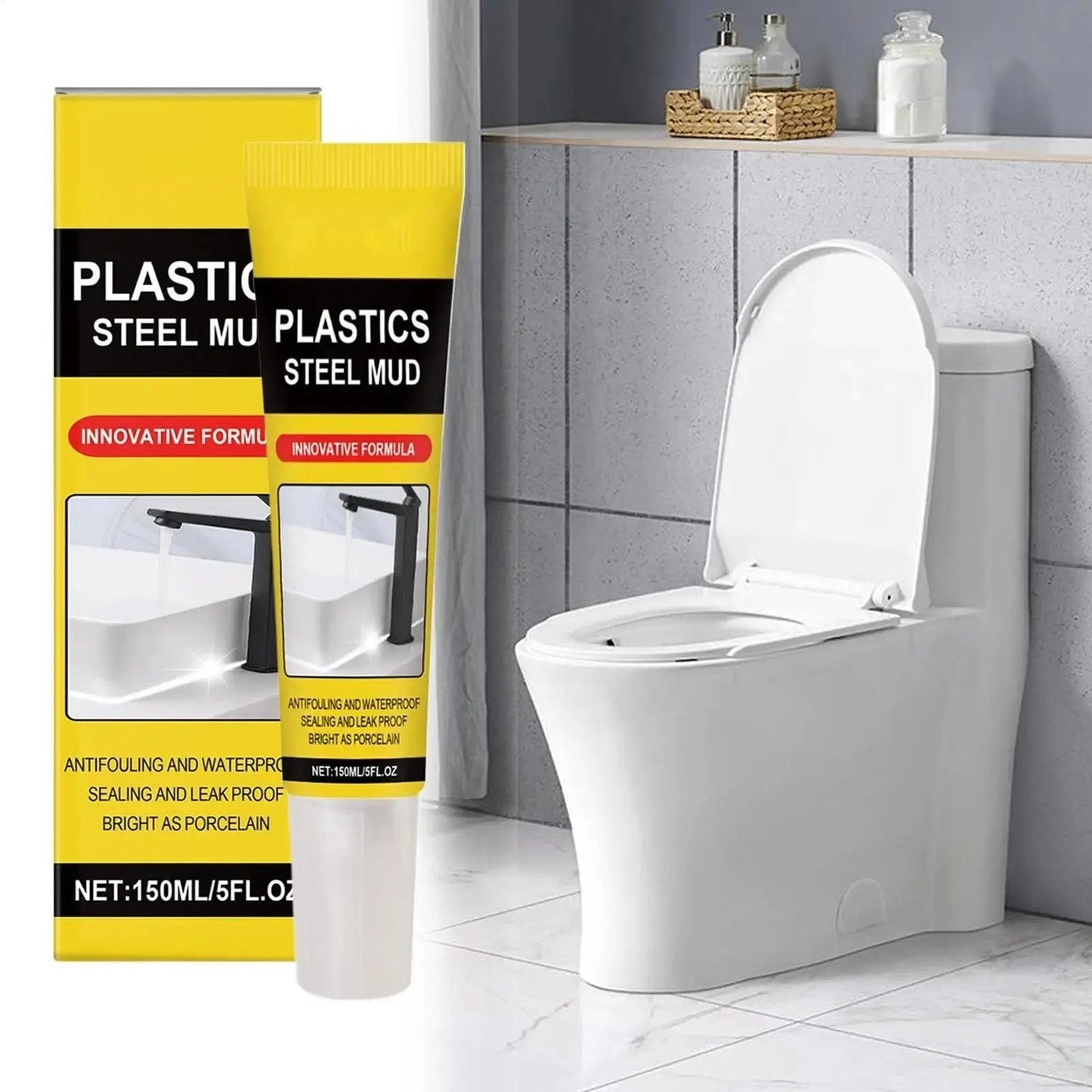 FugenCover™ – Makelloser Fugen­schutz mit sauberem Finish und praktischem Schaber [50 % Rabatt]