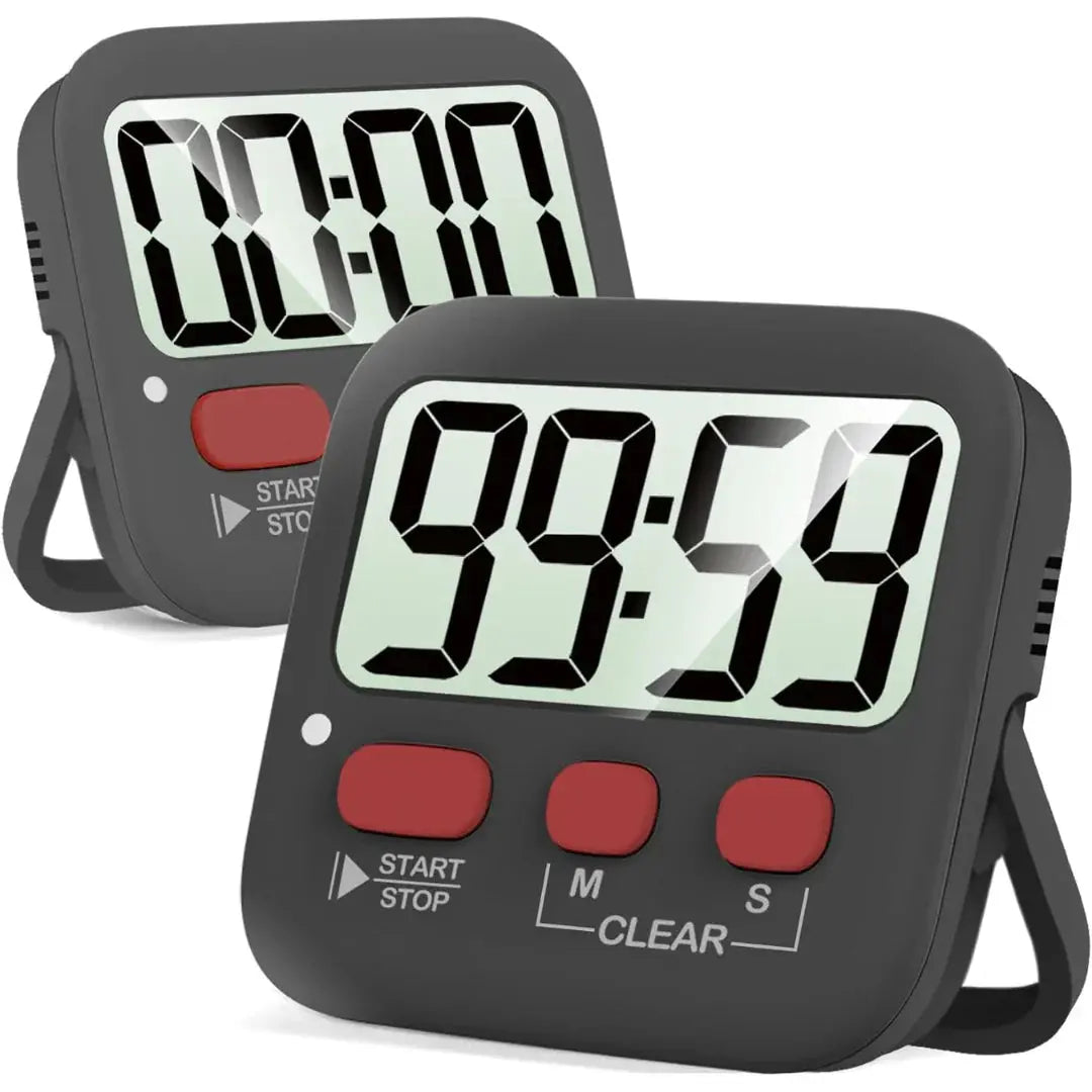 Digitaler Küchentimer 2er-Set – Großes Display & Magnetrückseite product image 1