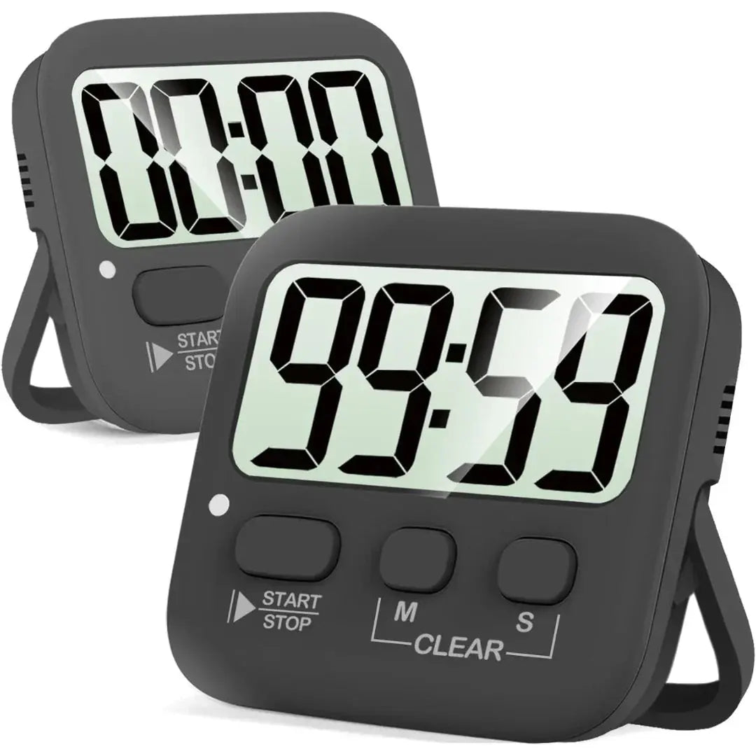 Digitaler Küchentimer 2er-Set – Großes Display & Magnetrückseite product image 3