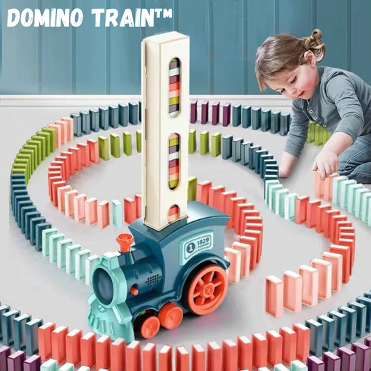 DominoTrain™ – Automatischer Domino-Zug für endlosen Spielspaß [50% Rabatt]