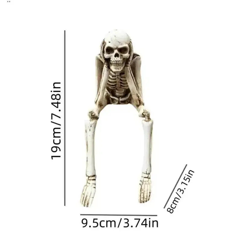 [3er-Set] SkullBudy™ – Gruselige Kamin-Dekoration für Halloween & Partys [50% Rabatt]