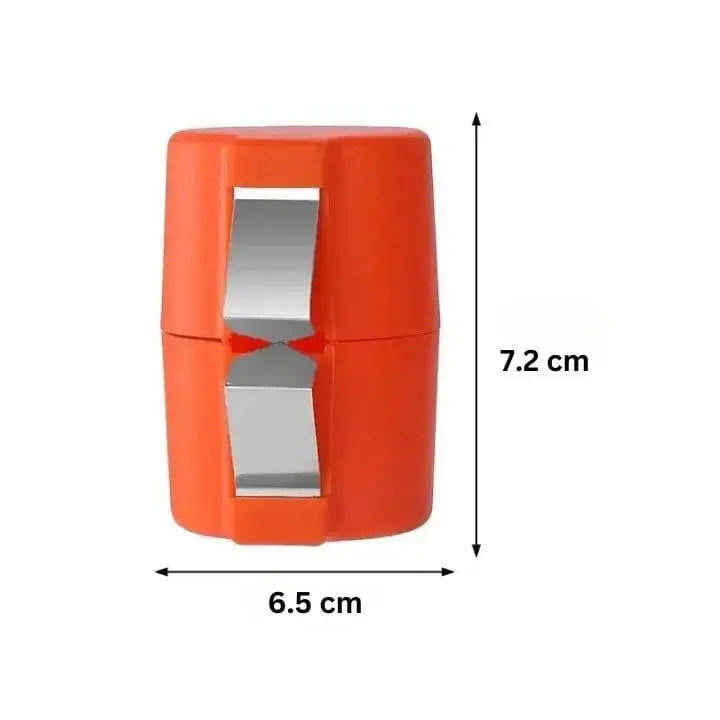 2in1 Eieröffner Eigelbtrenner product dimensions 6.5cm x 7.2cm measurement diagram