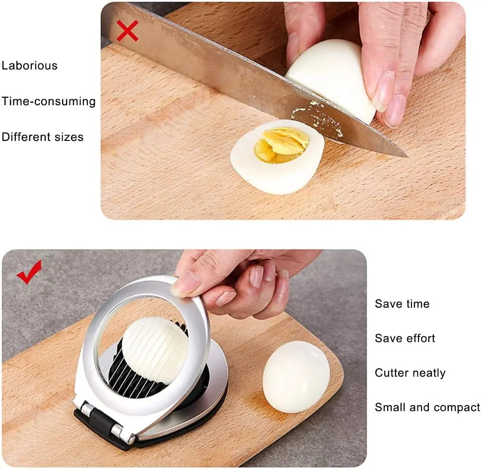 Eierteiler 3-in-1 – Scheiben, Spalten & Viertel in einem product image 7