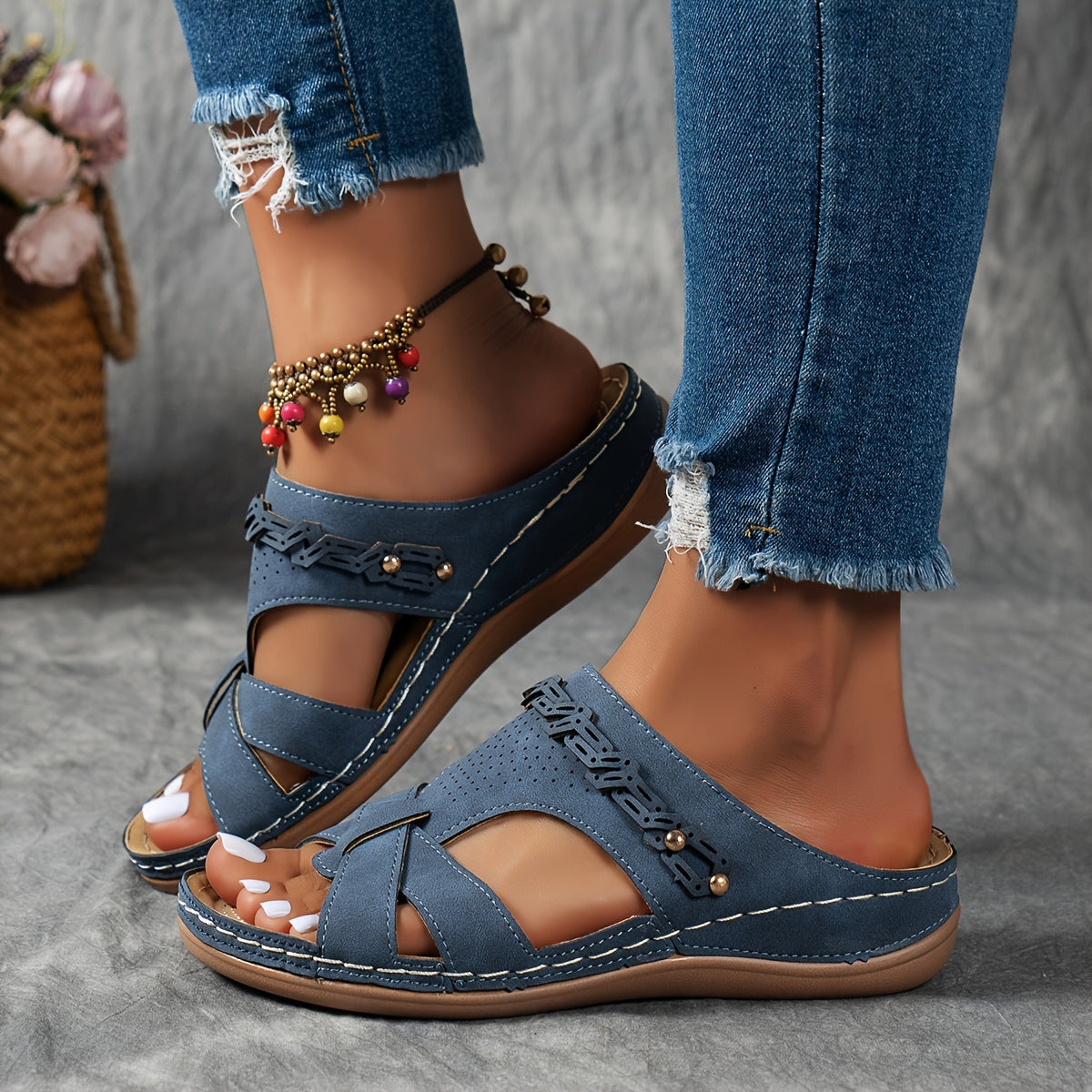 Faressa | Atmungsaktive Sommer-Plattform-Sandalen