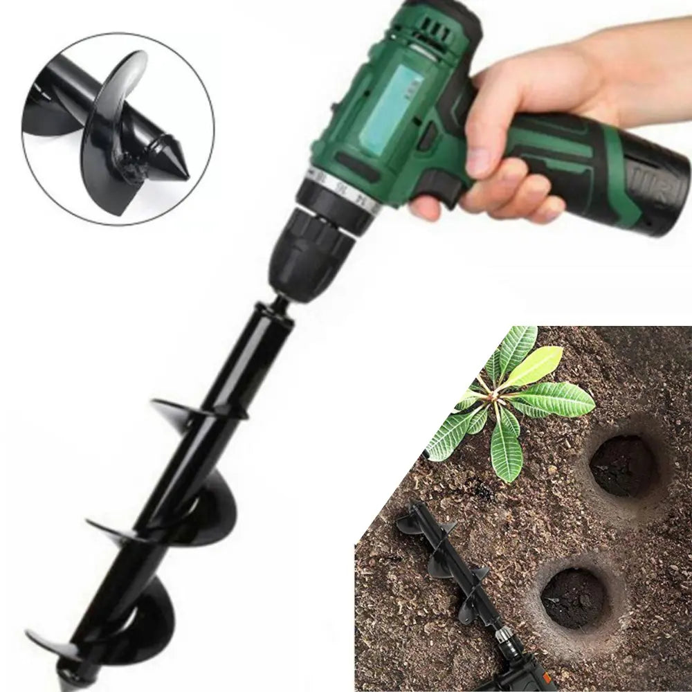 Garten-Erdbohrer – Gleichmäßige Pflanzlöcher in Sekunden product image 1