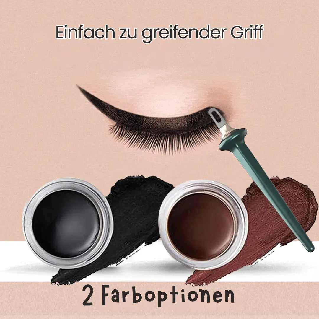 PerfectLine™ – Eyeliner-Set mit Präzisionswerkzeug und wasserfestem Gel [50 % Rabatt]