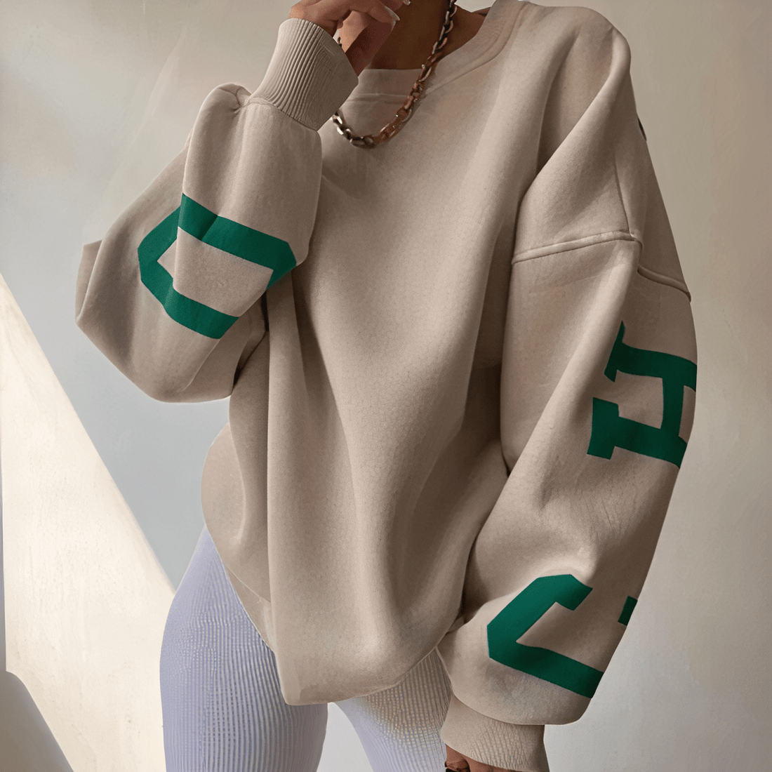 Klassischer Oversize-Winterpullover Für Zeitlosen Komfort Für Frauen