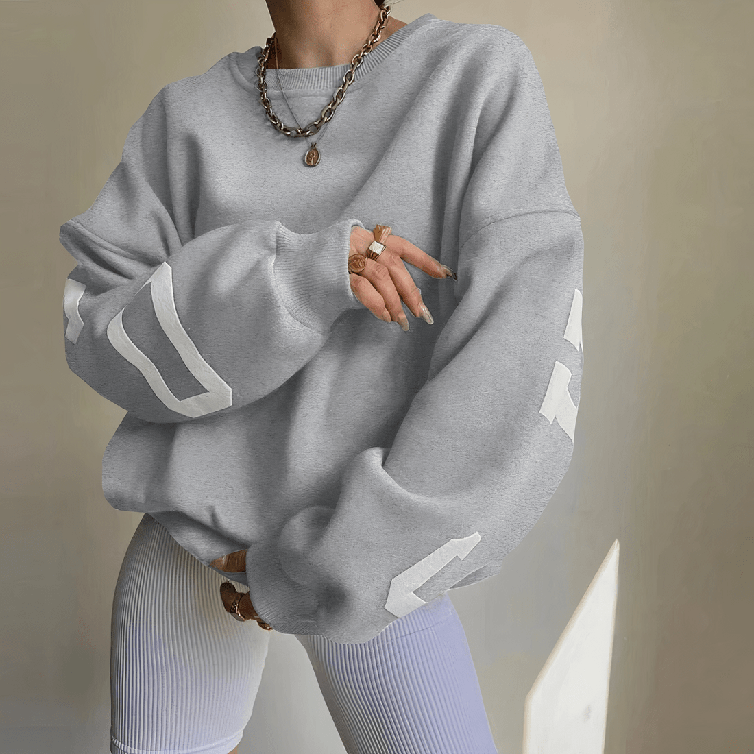 Klassischer Oversize-Winterpullover Für Zeitlosen Komfort Für Frauen