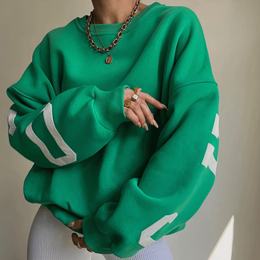 Klassischer Oversize-Winterpullover Für Zeitlosen Komfort Für Frauen