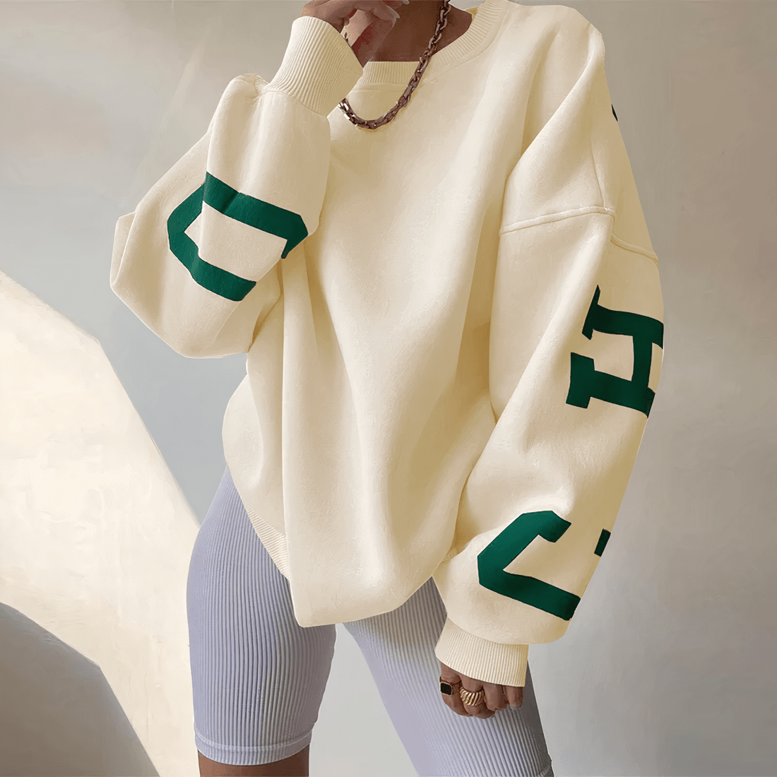 Klassischer Oversize-Winterpullover Für Zeitlosen Komfort Für Frauen