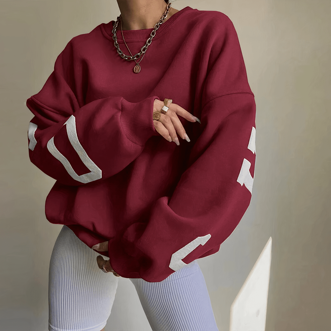 Klassischer Oversize-Winterpullover Für Zeitlosen Komfort Für Frauen