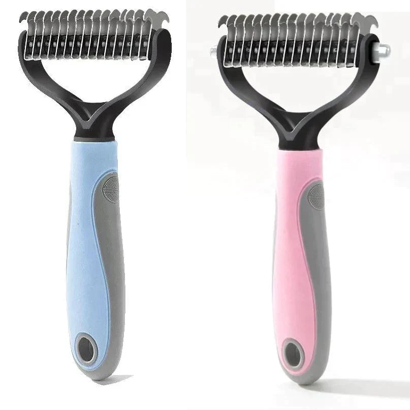 PetBrush™ – Zweizahn-Bürste für Haustierhaare | 1 + 1 Gratis