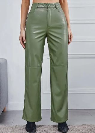 Elegante Lederhose mit modernem Flair für Frauen