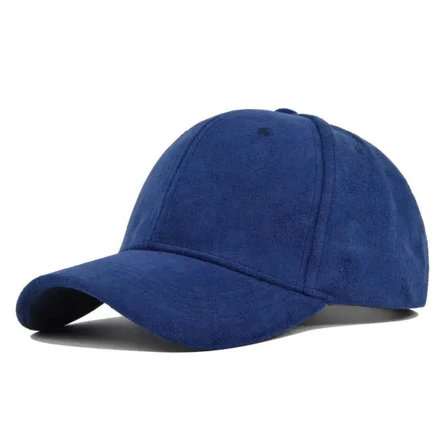 Baseballkappe aus Wildleder für Damen