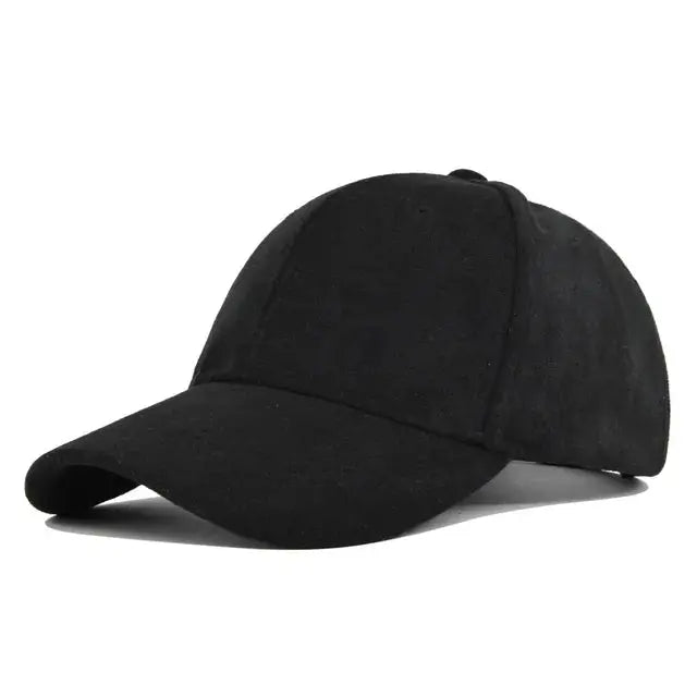 Baseballkappe aus Wildleder für Damen