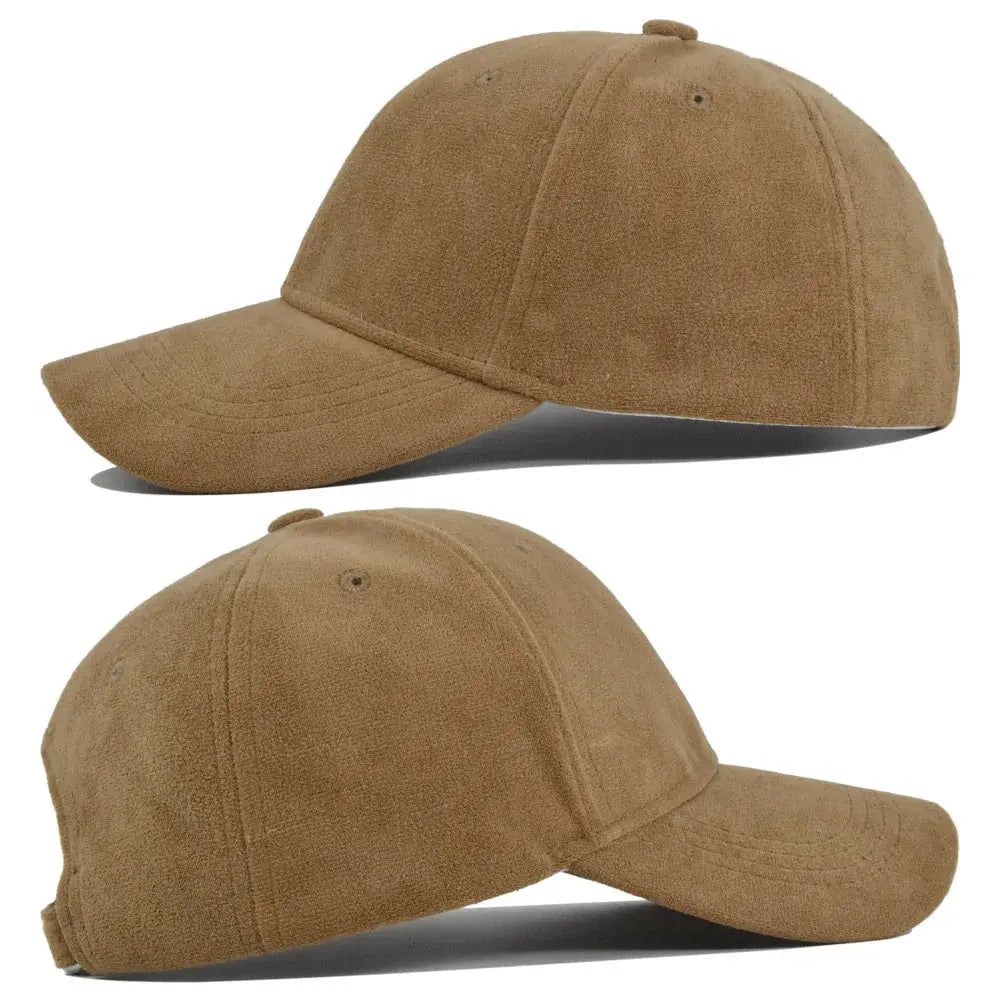 Baseballkappe aus Wildleder für Damen