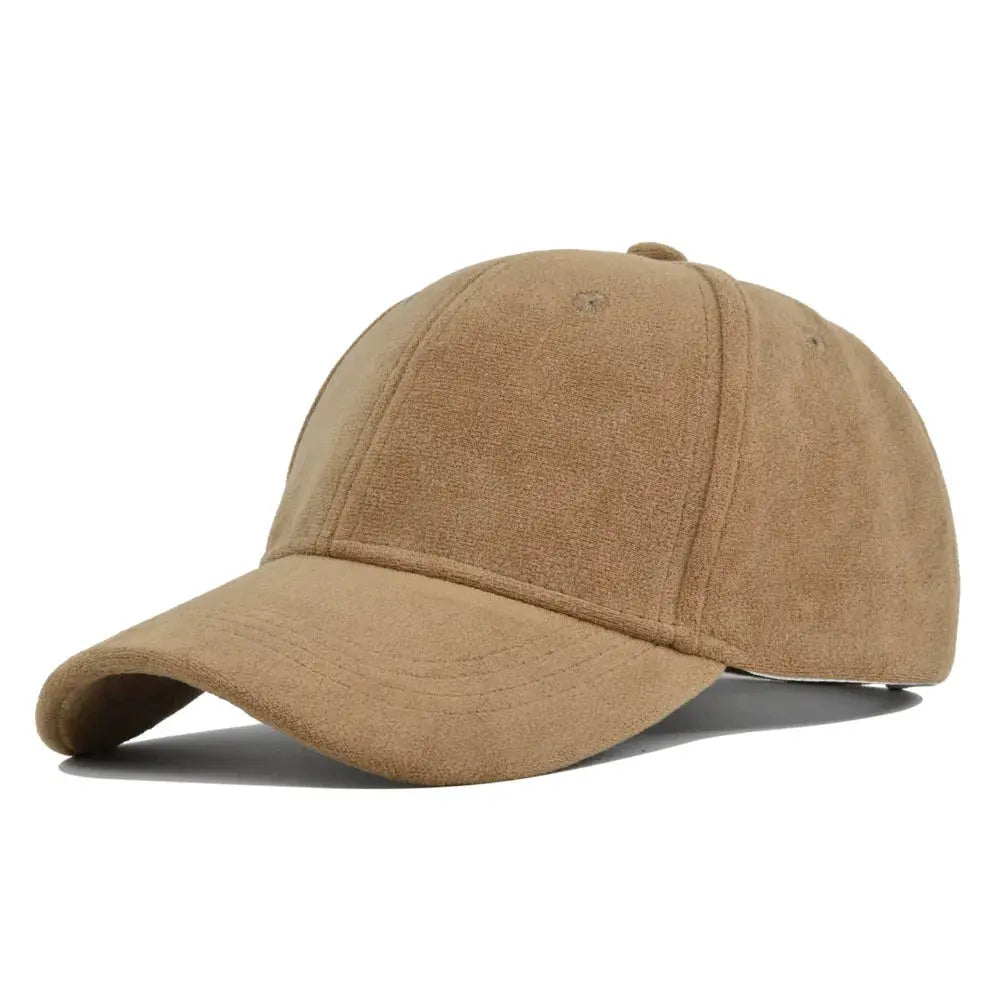Baseballkappe aus Wildleder für Damen