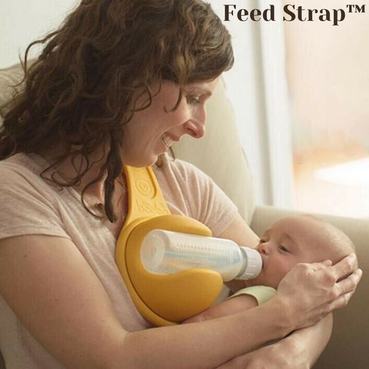 FeedStrap™ – Freihändiger Babyflaschenhalter für entspanntes und bequemes Füttern zuhause [50% Rabatt]