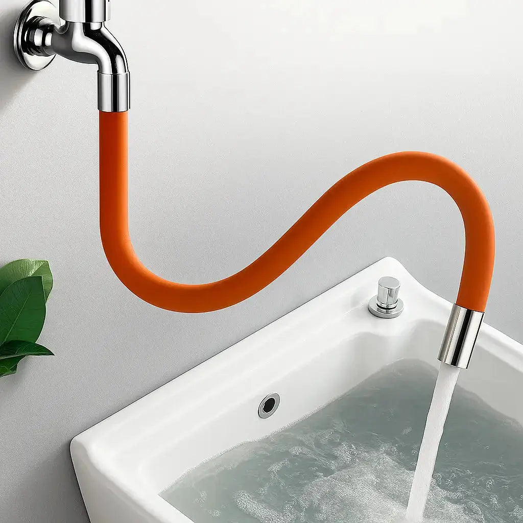 Flexibler Hahnaufsatz rotierend – Sauberes Spülen ohne lästige Spritzwinkel product image 2