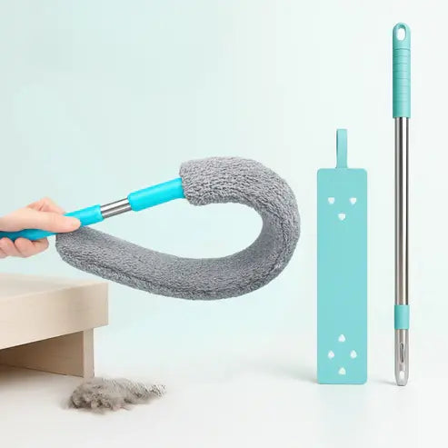 Flexibler Mikrofaser-Staubwedel mit ausziehbarem Stiel – Kommt unter Möbel product image 1