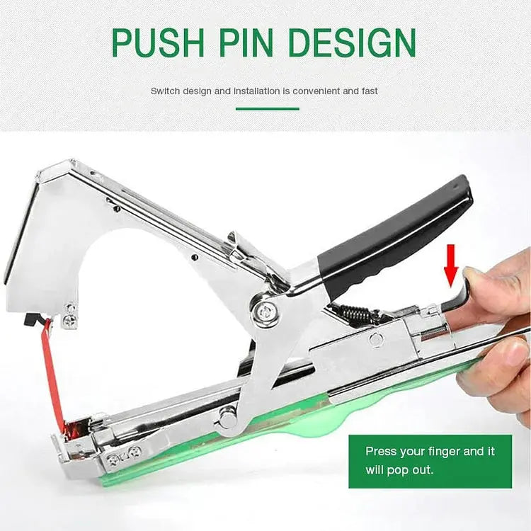 Bindemaschine für Pflanzen mit Band & Klammern – Einhand, 50 mm Öffnung product image 7