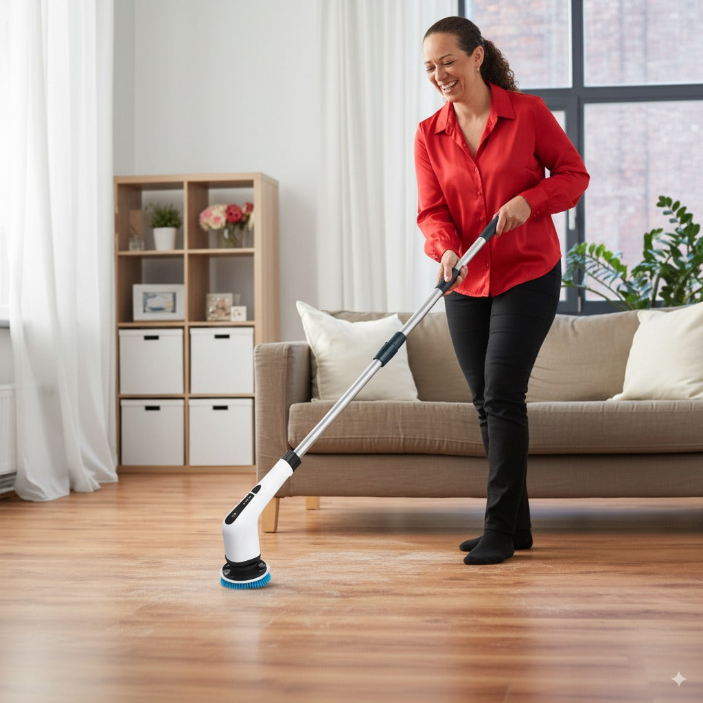 PowerMop™ – Effektiver, rotierender Elektro-Wischmopp für müheloses Reinigen [50% Rabatt]