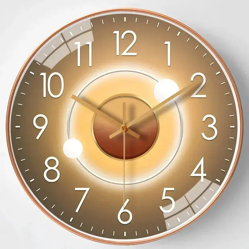 Geräuschlose Wanduhr Klassisches Design - Lautlos für Schlafzimmer & Büro product image 1