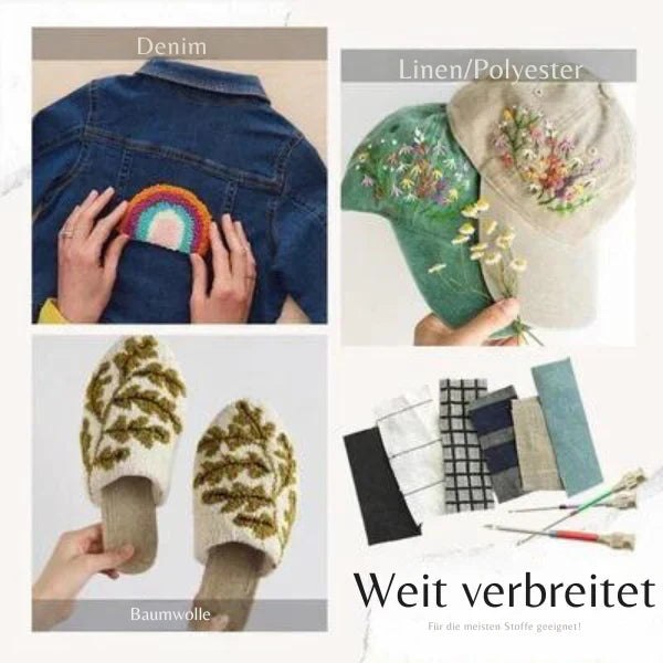 WeaveWiz™ – Stickerei-Set für kreative Kunstwerke [50% Rabatt]