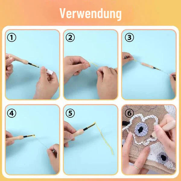 WeaveWiz™ – Stickerei-Set für kreative Kunstwerke [50% Rabatt]