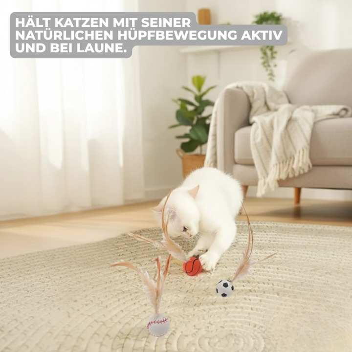 FeatherBounce Katzenspielzeug - 3er-Set product image 9