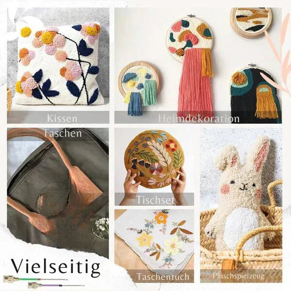 WeaveWiz™ – Stickerei-Set für kreative Kunstwerke [50% Rabatt]