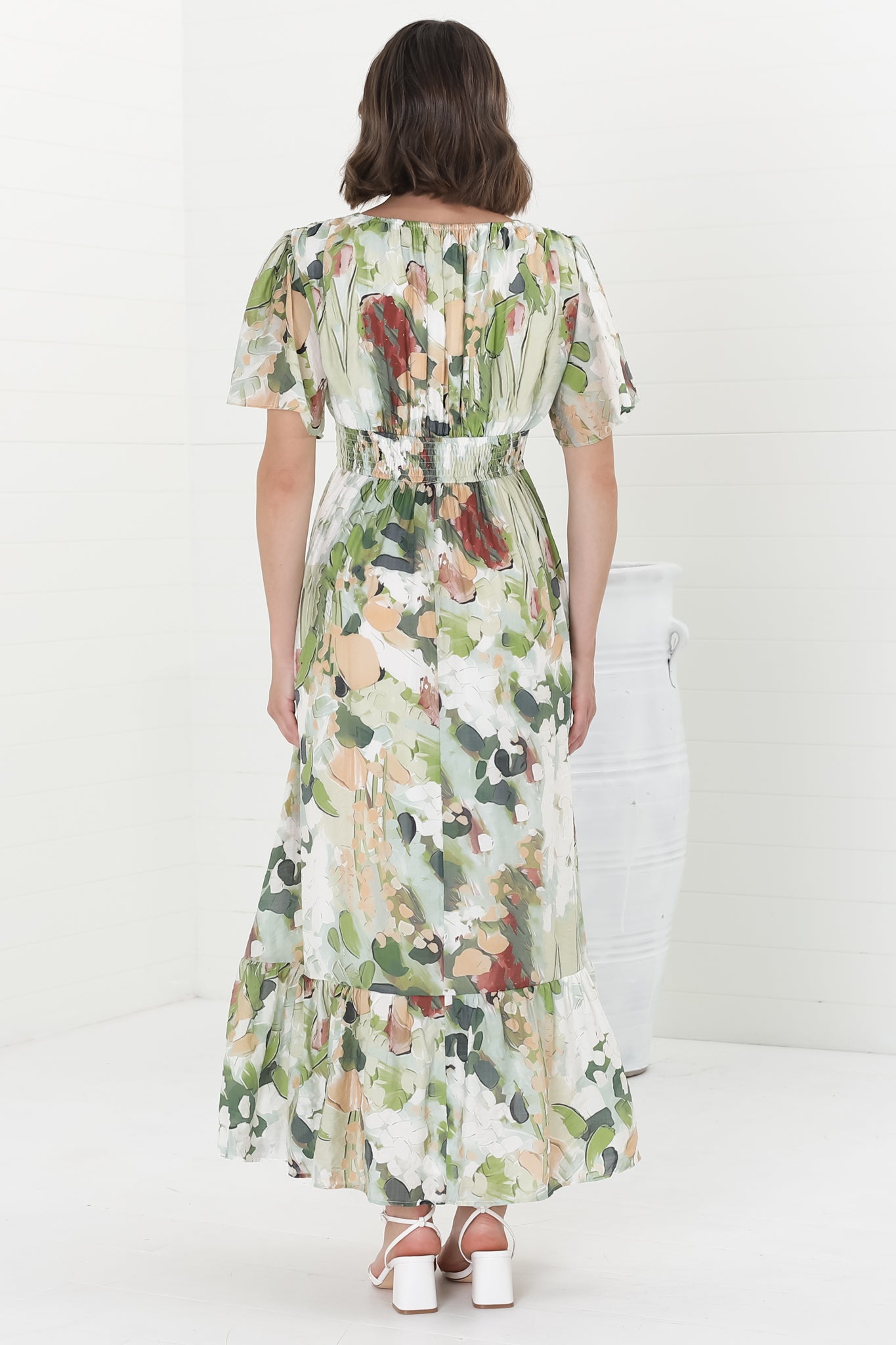 Celosia | Maxikleid mit Boho-Print